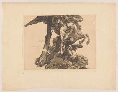 Perseus ve Deniz Canavarı by Johannes Josephus Aarts