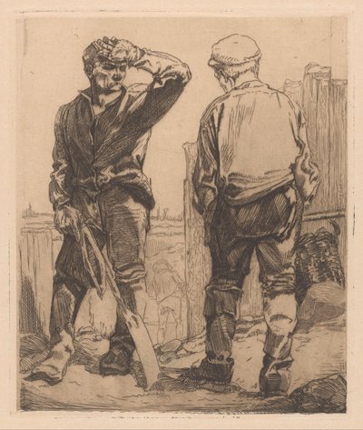 iki işçi by Johannes Josephus Aarts