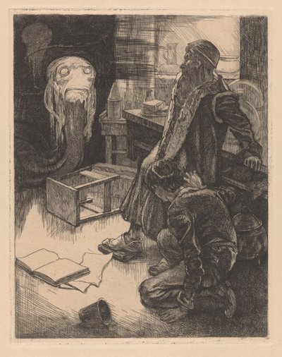Bir çalışmada iki adam ve bir canavar by Johannes Josephus Aarts