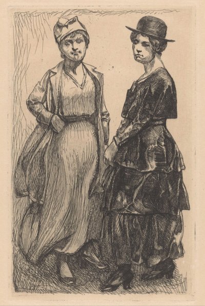 İki kadın by Johannes Josephus Aarts