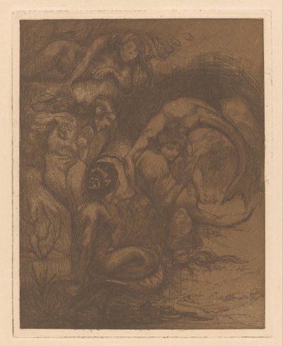 Beş deniz kızı by Johannes Josephus Aarts