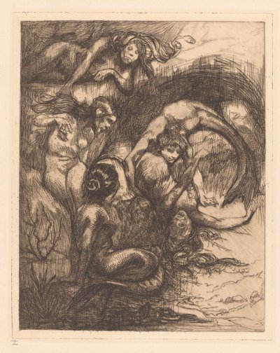 Beş deniz kızı by Johannes Josephus Aarts