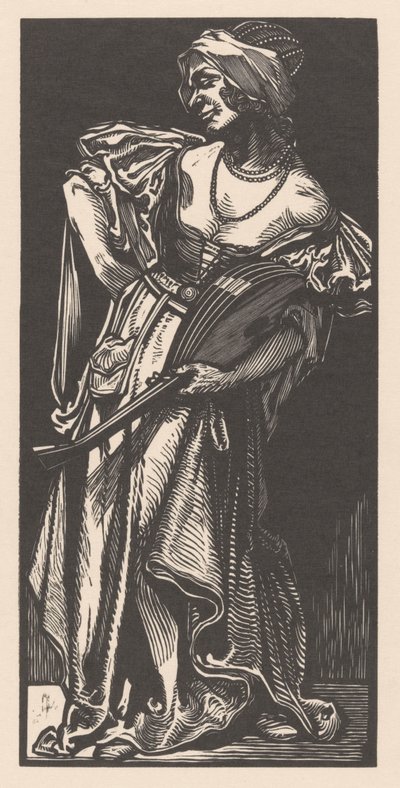 ud ile kadın by Johannes Josephus Aarts