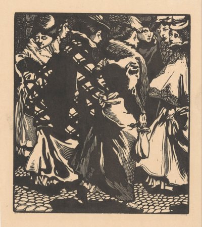 Sokakta yedi kadın by Johannes Josephus Aarts