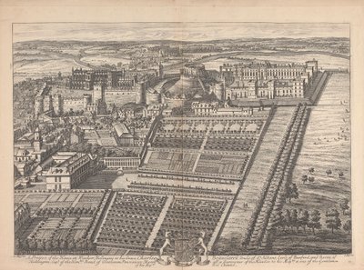 Majesteleri Charles Beauclerck'e Ait Windsor'daki Evin Bir Görünümü by Johannes Kip