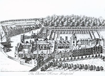 Charterhouse Hastanesi, c.1720 by Johannes Kip