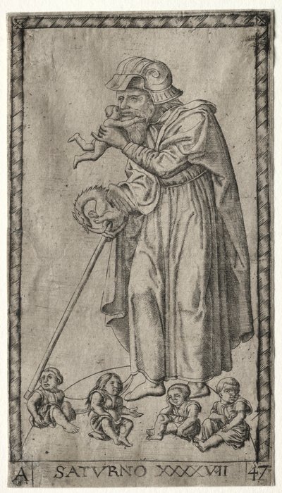 Satürn, 1547. by Johannes Ladenspelder