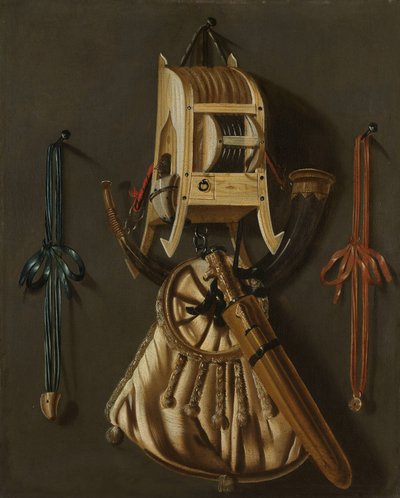 Av Aletleri ile Natürmort by Johannes Leemans