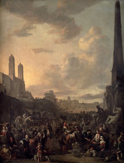 Bilinmeyen resim by Johannes Lingelbach