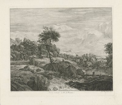 kayalık manzara by Johannes Pieter de Frey