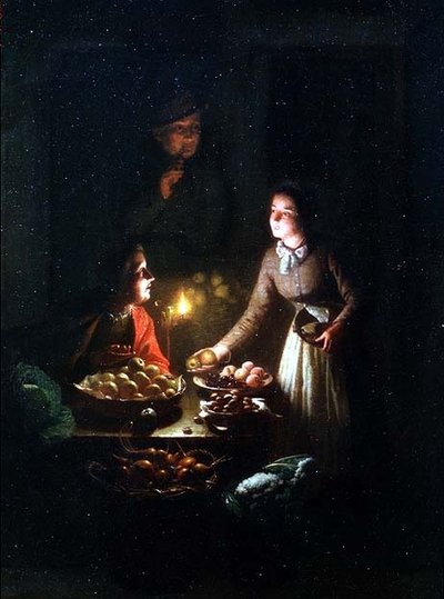 meyve satıcısı by Johannes Rosiere