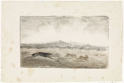 Hazenjacht by Johannes Tavenraat