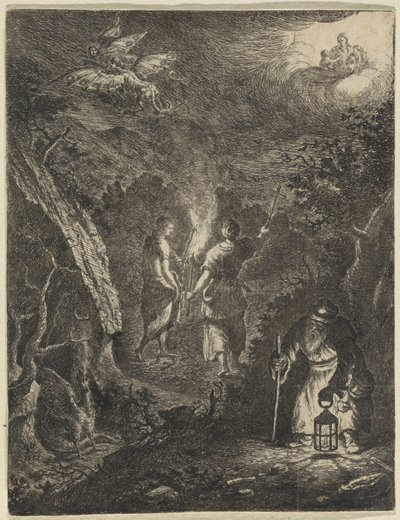 Gerçek aşkın yolunun alegorisi by Johannes Vorsterman
