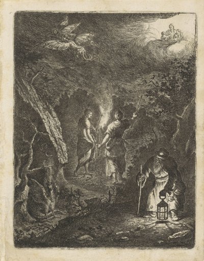 Gerçek aşkın yolunun alegorisi by Johannes Vorsterman