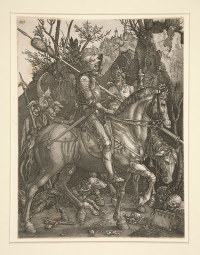 Şövalye, Ölüm ve Şeytan by Johannes Wierix