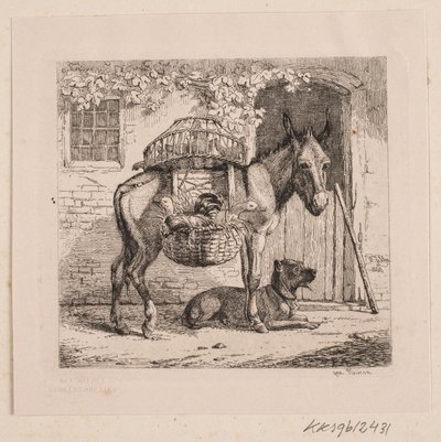 tavuk dükkanının eşeği by Johannes Wilhelm Zillen