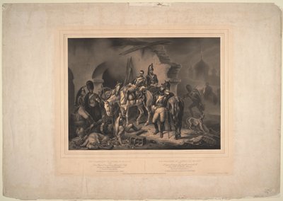 Moskova Kremlin'deki Fransız Ordusu, 1830 by Johannes Woelffle