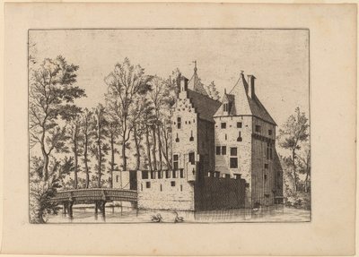 Asansör Köprülü Kale by Johannes and Lucas van Doetechum after Master of the Small Landscapes