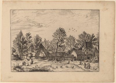Ağ Geçidli Çiftlik by Johannes and Lucas van Doetechum after Master of the Small Landscapes