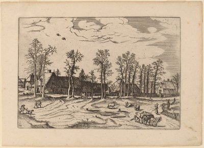 Çiftlikler by Johannes and Lucas van Doetechum after Master of the Small Landscapes