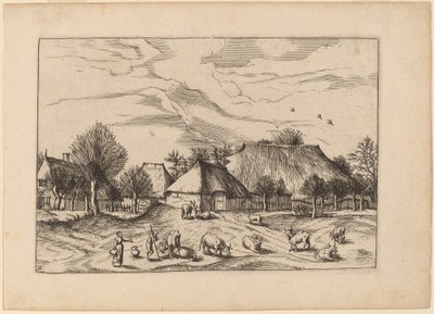 Çiftlikler by Johannes and Lucas van Doetechum after Master of the Small Landscapes