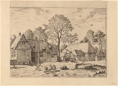 Beraberlik Kuyusu Olan Çiftlikler by Johannes and Lucas van Doetechum after Master of the Small Landscapes