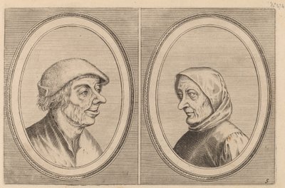 "Mondighe Melis" ve "Smeerighe Els" by Johannes and Lucas van Doetechum after Pieter Bruegel the Elder