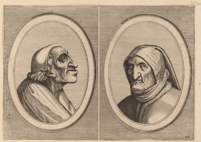 "Pater Muylaert" ve "Mater Bille-bloots" by Johannes and Lucas van Doetechum after Pieter Bruegel the Elder