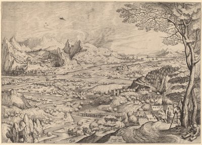 Tarım Sorunları (Rustik Sorunlar) by Johannes and Lucas van Doetechum after Pieter Bruegel the Elder