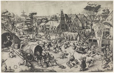 Aziz George Fuarı by Johannes of Lucas van Doetechum