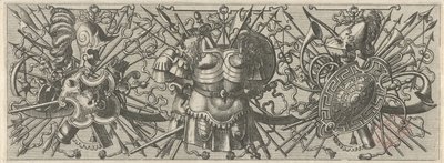 iki göğüs pedi Panoplia sev armamentarium… (dizi adı) by Johannes of Lucas van Doetechum
