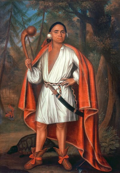 Etow Oh Koam, Nehir Uluslarının Kralı, 1710 by Johannes or Jan Verelst