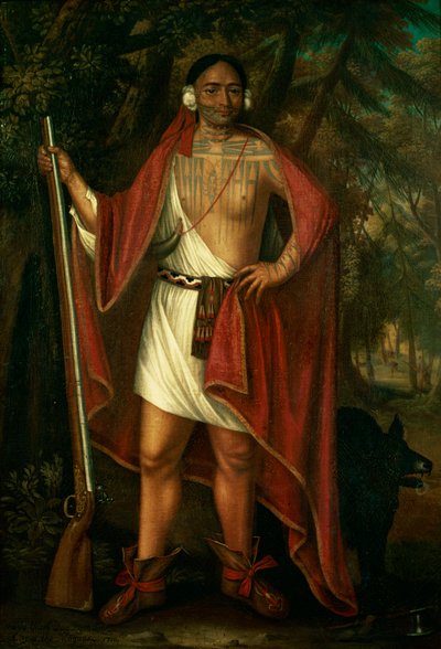 Sa Ga Yeath Qua Pieth Ton, Maguas Kralı, 1710 by Johannes or Jan Verelst