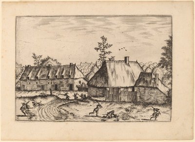 Çiftlik ve Sıra Evler by Johannes van Doetechum, the Elder and Lucas