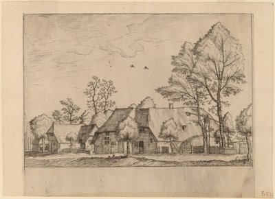 Çekme Kuyusu Olan Büyük Çiftlik by Johannes van Doetechum, the Elder and Lucas