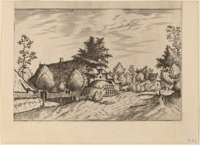 Köy Sokağı by Johannes van Doetechum, the Elder and Lucas