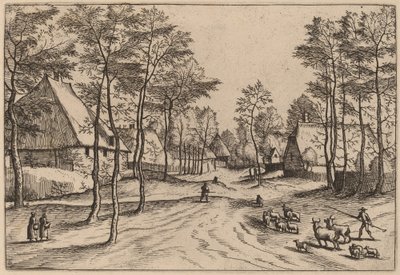 Köy Sokağı by Johannes van Doetechum, the Elder and Lucas