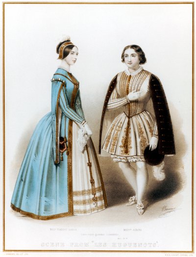 Pauline Viardot-Garcia, Fransız mezzosoprano ve İspanyol doğumlu besteci ve Marietta Alboni, İtalyan kontralto, I. Perde, Meyerbeer
