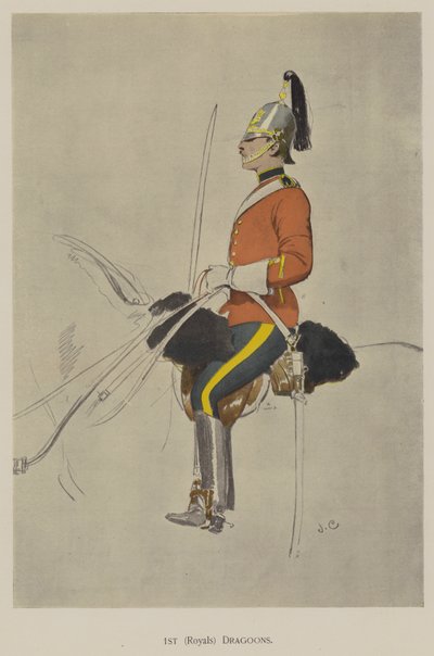 1. Kraliyet Ejderhaları (renkli taş) by John (after) Charlton