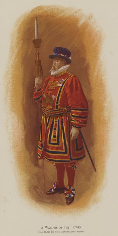 Kulenin Bekçisi (renkli taş) by John (after) Charlton
