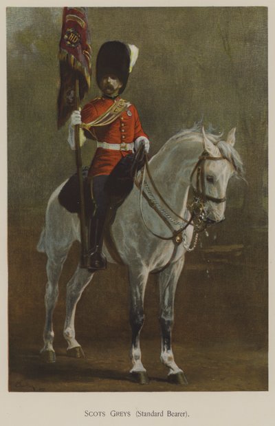 İskoç Grileri, Standart Taşıyıcı (renkli taş) by John (after) Charlton