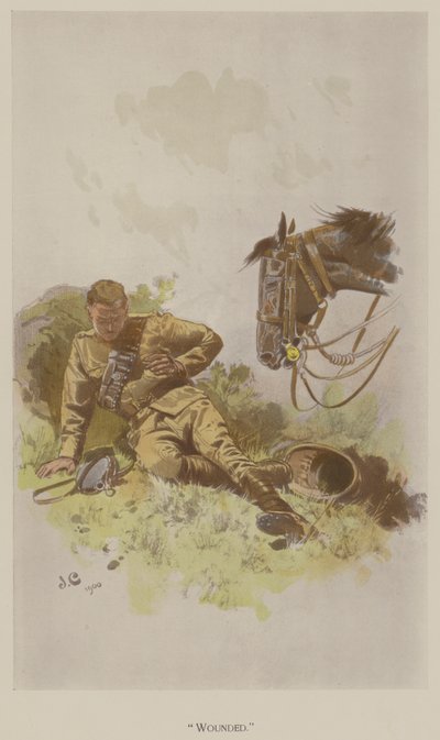 Yaralı (renkli taş) by John (after) Charlton