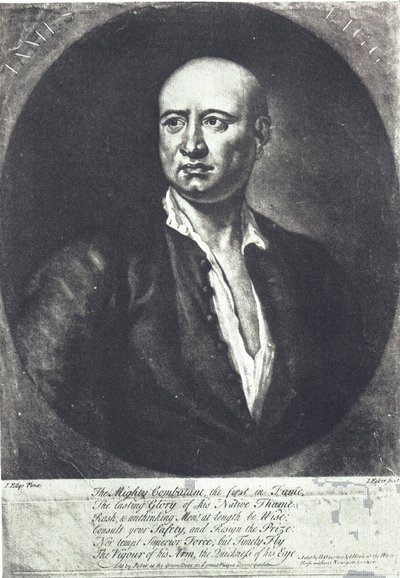 James Figg, ilk İngiliz çıplak boğum boks şampiyonu, 1734