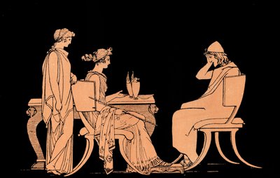 Homeros Odyssey by John (after) Flaxman