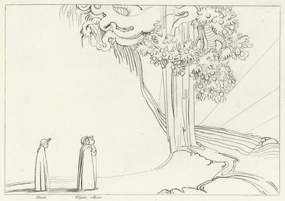 Intemperance Bölgesi, Araf, Canto 22 (gravür) by John (after) Flaxman
