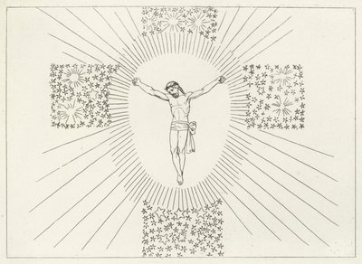 Şanlı Haç, Cennet, Canto 14 (gravür) by John (after) Flaxman