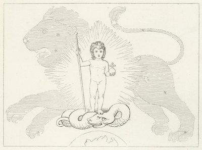 Bebek Kurtarıcı, Cennet, Canto 16 (gravür) by John (after) Flaxman