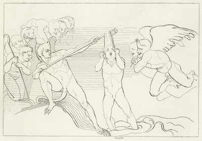 Saha Gölü, Cehennem, Canto 22 (gravür) by John (after) Flaxman