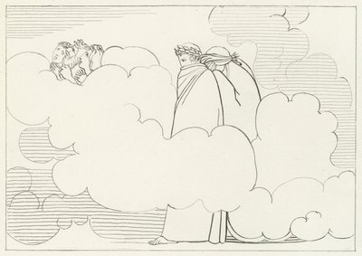 Duman Bölgesi, Araf, Canto 16 (gravür) by John (after) Flaxman