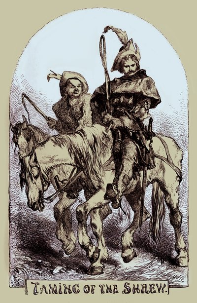 Hırçın Evcilleştirme by John (after) Gilbert